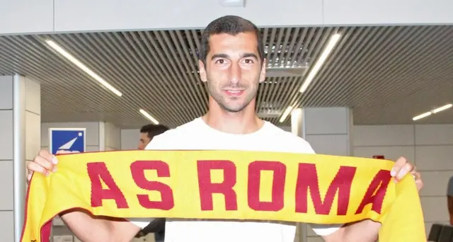 Mkhitaryan \"Riparto da Roma\"