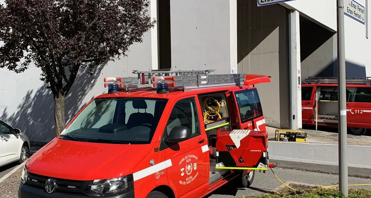 Allagamento al Centrum, intervengono i vigili del fuoco