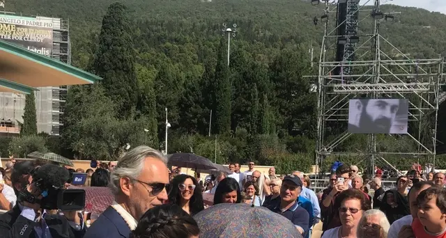 Bocelli a S.G.Rotondo, canterà a messa