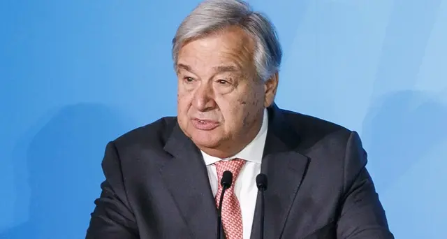 Guterres,ok da 77 Paesi a calo emissioni