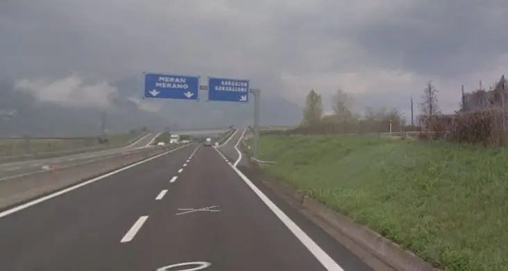 Gargazzone, chiusa per lavori una carreggiata della corsia nord della Mebo