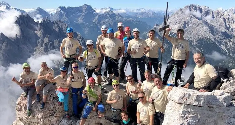 Dodici manager in parete «per fare squadra»
