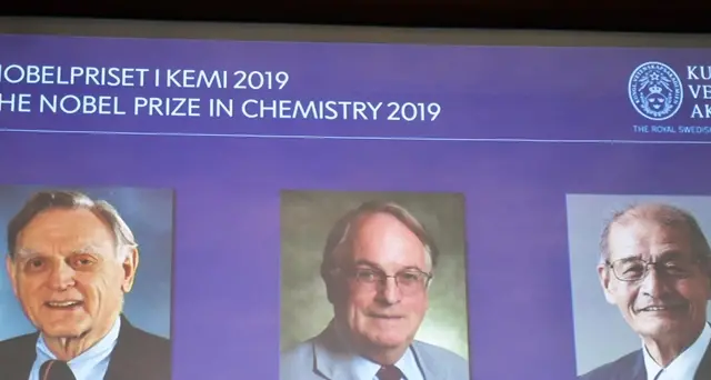 Nobel chimica, inventori batterie litio