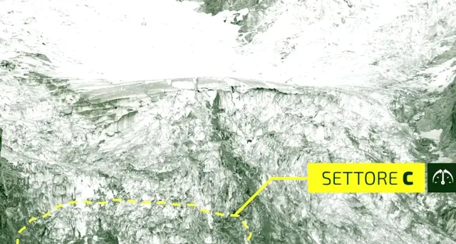 Ghiacciaio, velocità resta costante