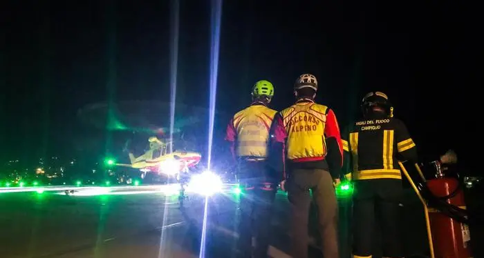 Due escursionisti bolzanini recuperati nella notte sul Bondone