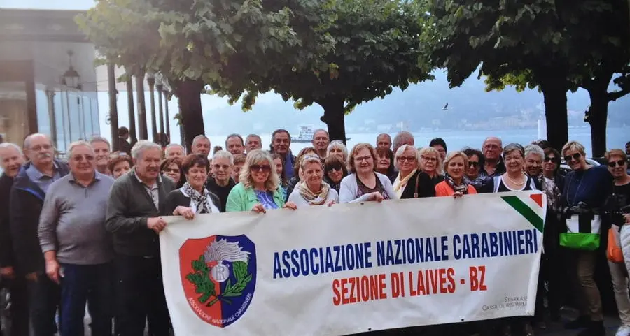 Carabinieri, gita al lago di Como