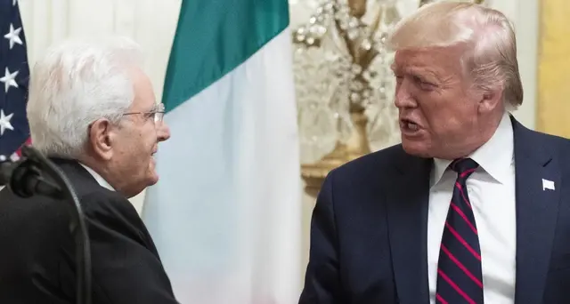 Mattarella a Trump, collaborare su dazi