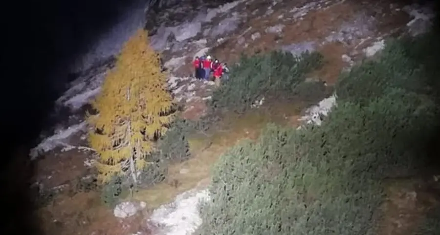 Escursionisti bloccati in quota Trovati e salvati grazie a un faro