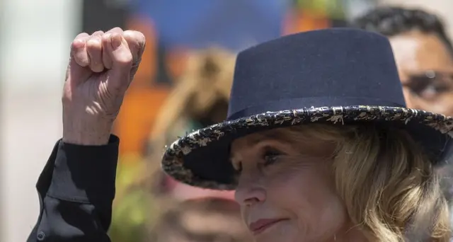 Jane Fonda in manette, mi ispiro a Greta