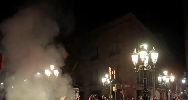Tregua a Barcellona, incidenti isolati