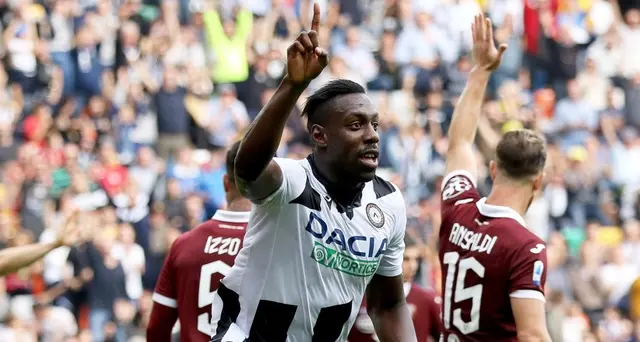 Basta Okaka, Udinese-Torino 1-0
