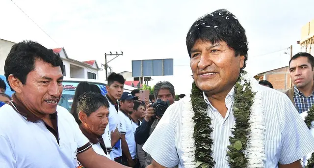 Parziali Bolivia, Morales in testa