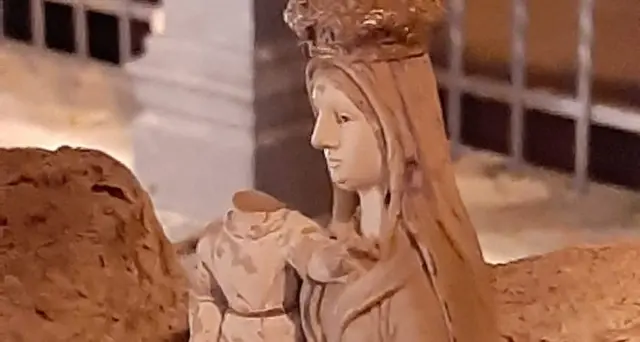 Rotta statua bambino Gesù in Calabria