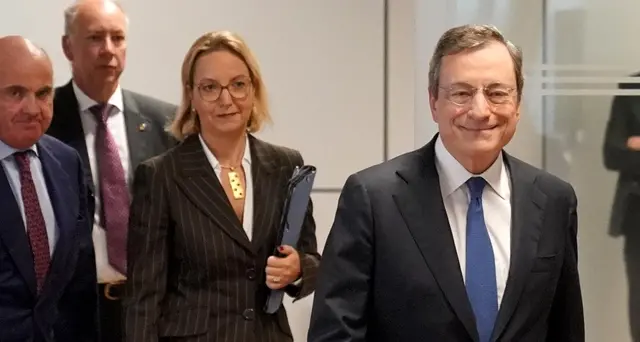 Draghi, rischio è rallentamento economia