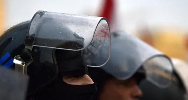 Membri Hezbollah attaccano sit-in Beirut