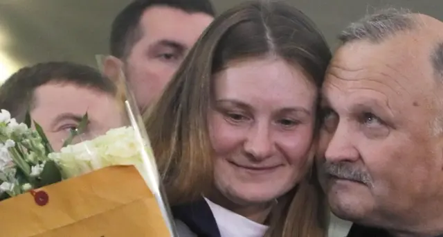 La 'spia' Maria Butina arrivata a Mosca