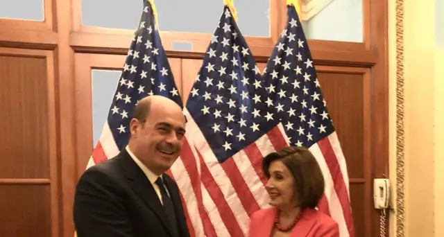 Zingaretti a Washington, stop nuovi dazi
