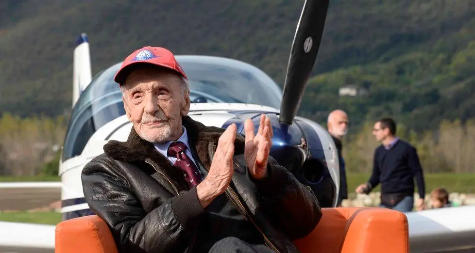Trento, addio comandante Volpi, pilota fino alla fine