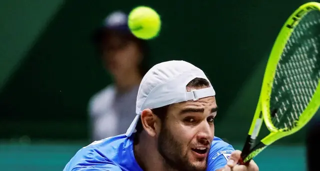 Davis: Berrettini ko, Italia-Usa 1-1