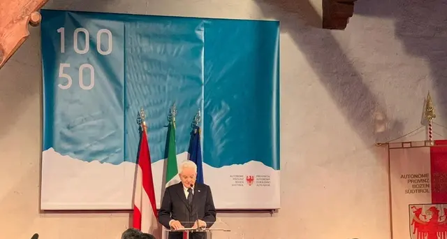 Mattarella, Alto Adige unicum assoluto