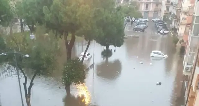 Maltempo in Calabria, allagamenti