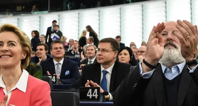 Von der Leyen,lieta di tale maggioranza