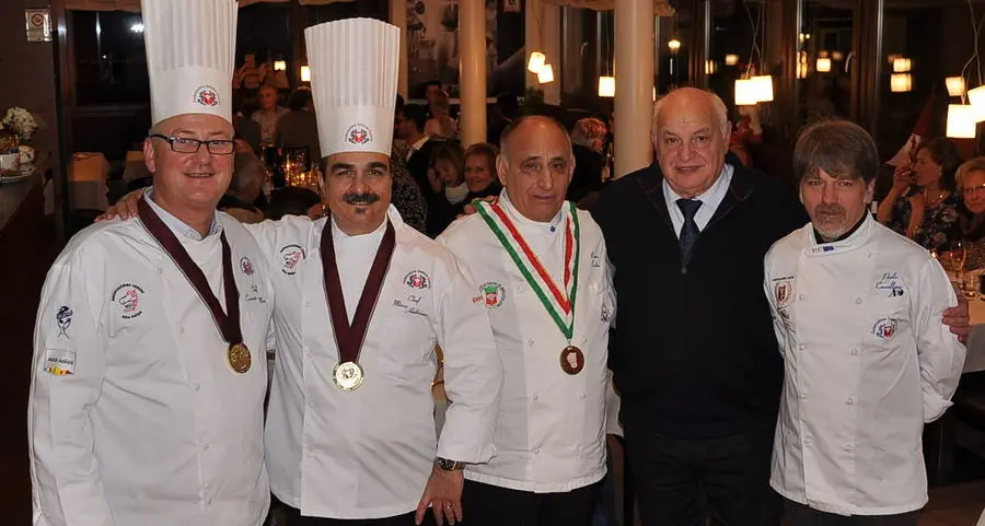 A San Giacomo la festa per i cuochi premiati a Roma
