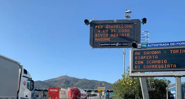Crollo viadotto: riaperta la A6