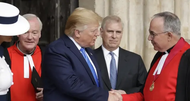 Trump, non conosco il principe Andrea