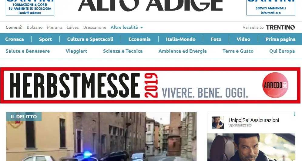 Attiva le notifiche, Alto Adige ti aggiorna sulle notizie più importanti del giorno