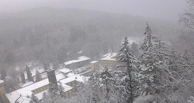 Neve in Toscana, anche in zone terremoto