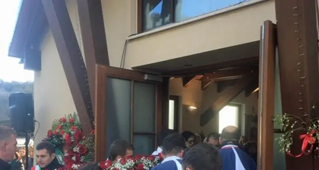 Ad Arquata funerale vittima Capodanno