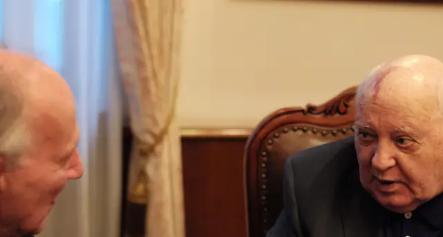 Herzog incontra Gorbaciov ed è testamento