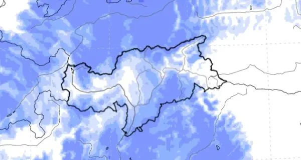 Meteo, arriva la prima perturbazione atlantica del 2020: possibili nevicate in Alto Adige