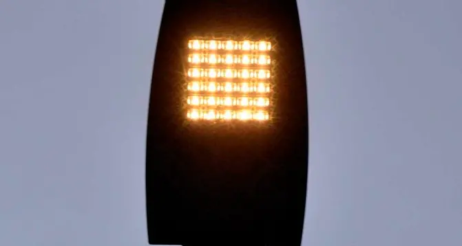 Lampade Led in via Scena Lavori fino a metà febbraio
