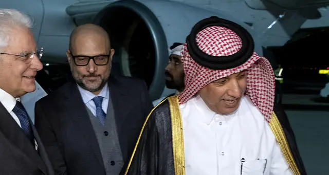 Mattarella incontra emiro del Qatar
