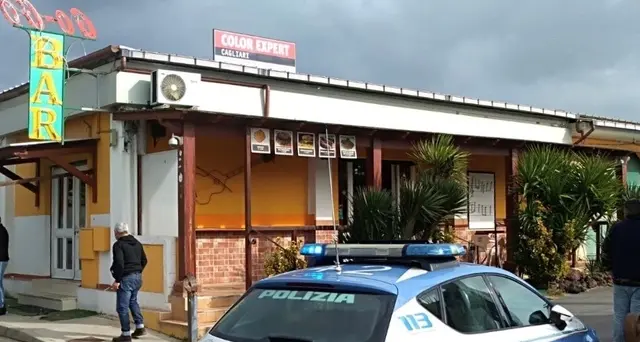 Pistolettate in bar nel cagliaritano
