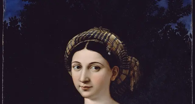 Raffaello: la Fornarina da \"vicinissimo\"