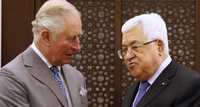 Abu Mazen incontra il principe Carlo