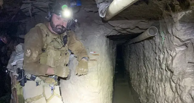 Scoperto in Usa tunnel-record dei narcos