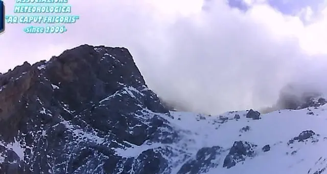 Raffiche fino a 175 Km/h sul Gran Sasso