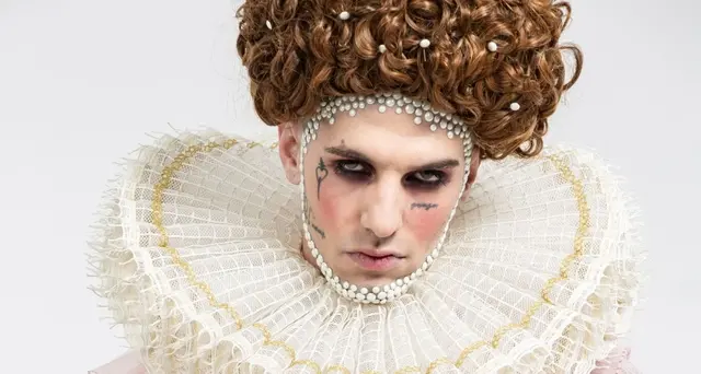 Achille Lauro stasera è Elisabetta I