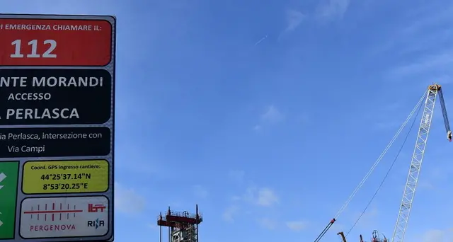 Ponte, ripreso varo maxitrave dopo stop