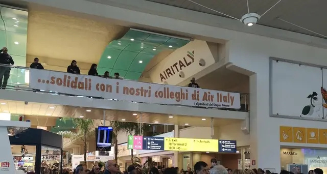 Air Italy: al via presidi lavoratori