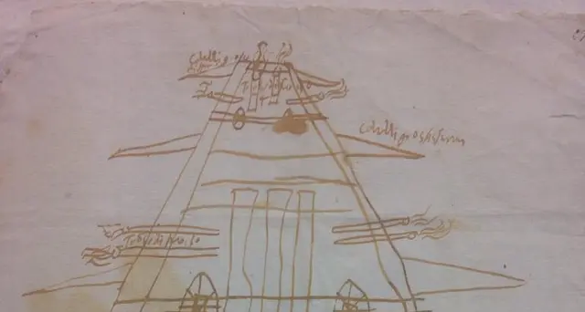 Scoperto disegno inedito di Guicciardini, un carro armato
