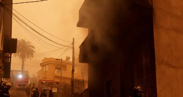 Canarie, violenta tempesta di sabbia