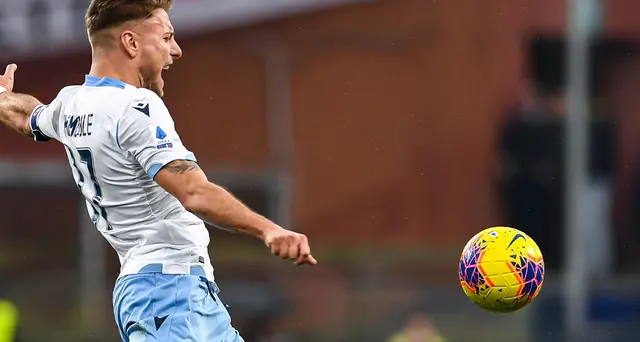 Lazio: Immobile si allena, contro il Bologna ci sarà