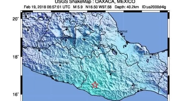 Terremoto magnitudo 5.6 in Messico