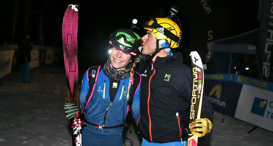 Epic Ski Tour, Michele ed Alba coppia vincente