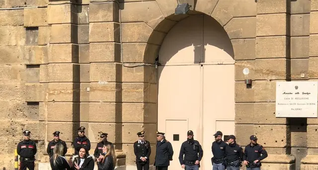 Tentativo evasione dal carcere Palermo